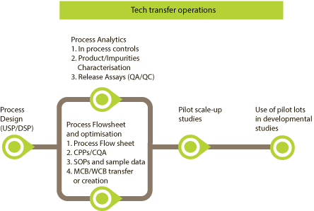 process development sub map